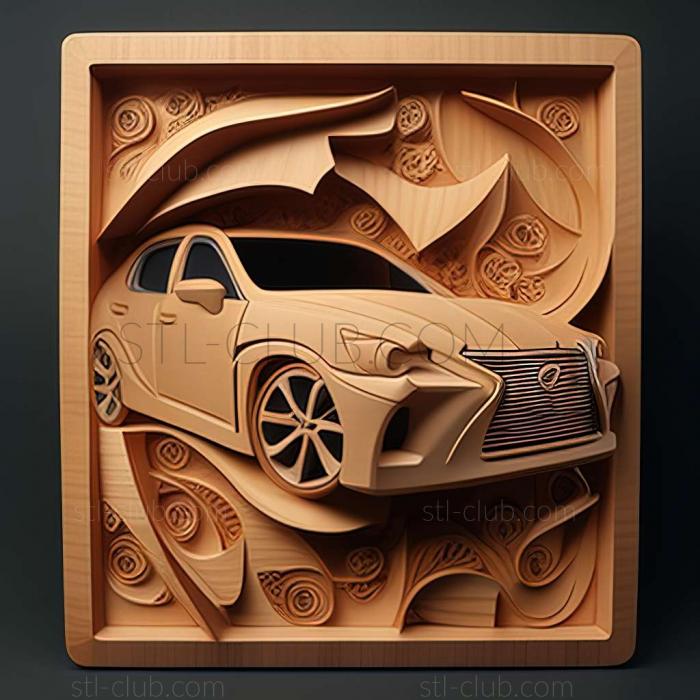 3D мадэль Lexus GS (STL)